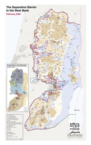 Anarchists Against the Wall - Separation Barrier Map - Seattle ...